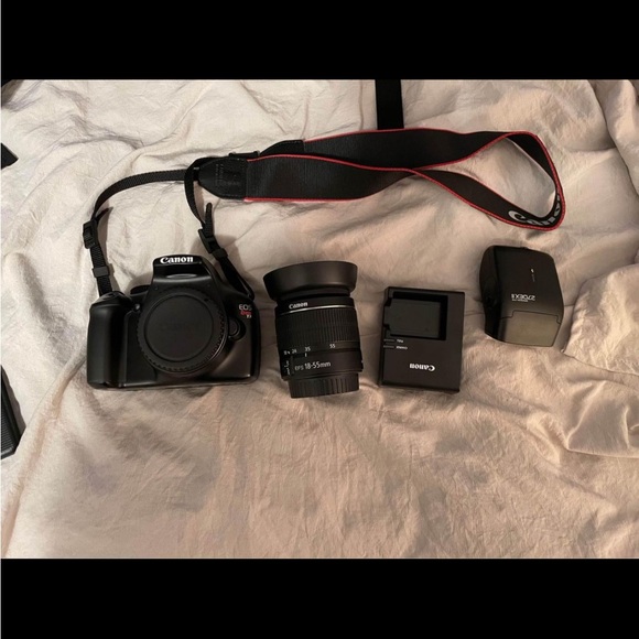 SOLD. Canon Rebel T3 - Picture 2 of 13